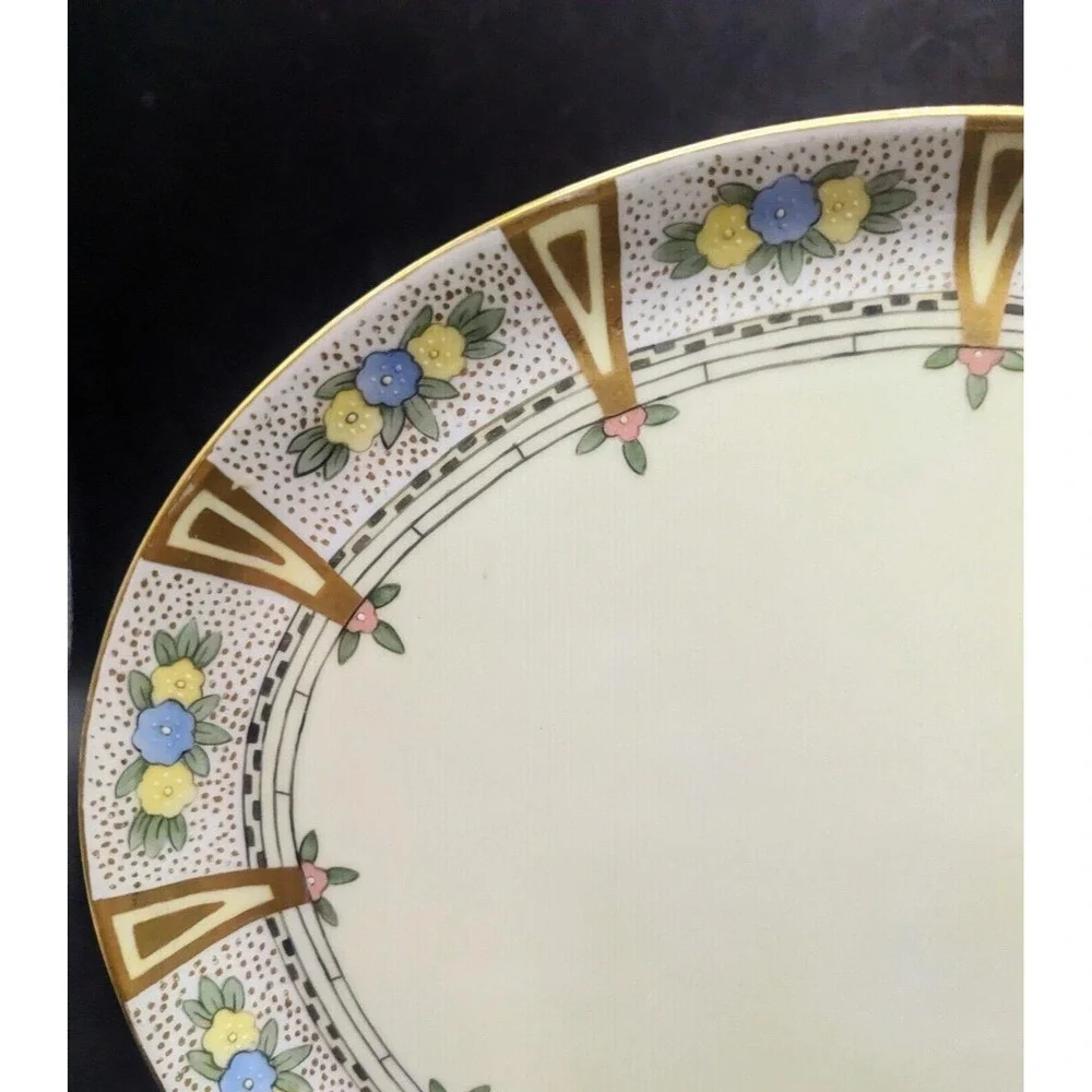 Antique Art Deco J.Pouyat Limoges 12